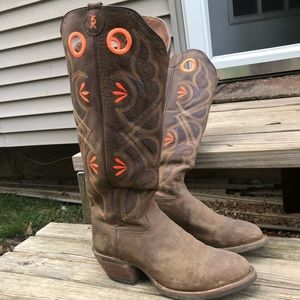 Tony Lama 3R Buckaroos - sz 8